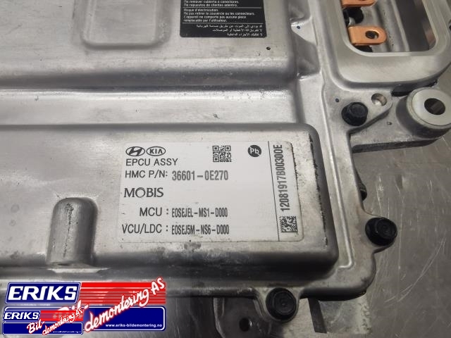 Batterilader (OBC - On Board Charger) til Hyundai Kona 2017-2021 (Type I, Fase 1) (91958K4101|36601-0E270|)