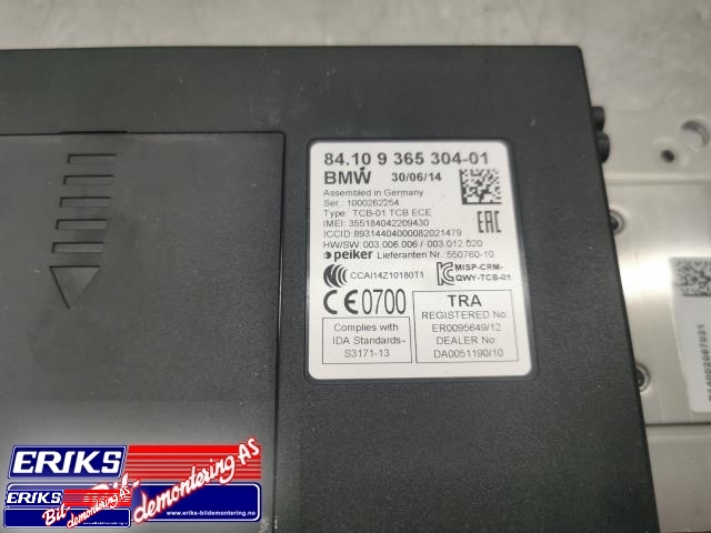 Styreenhet antenne til BMW i3 2013-2022  (84.10 9 365 304-01|9 365 304|)