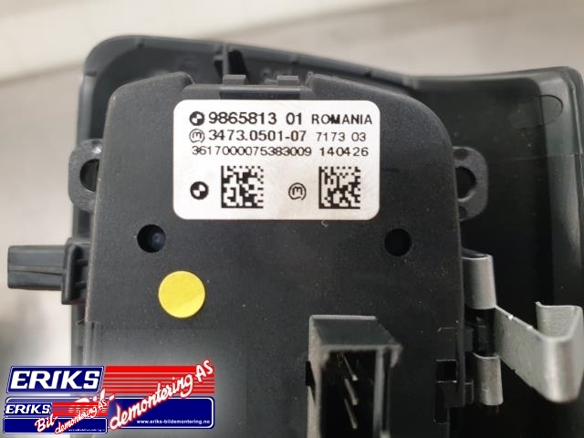 Bryter lys til BMW 2-Serie, Active/Gran Tourer 2014-->> (F45/F46) (F45/F46) (9865813 01|)