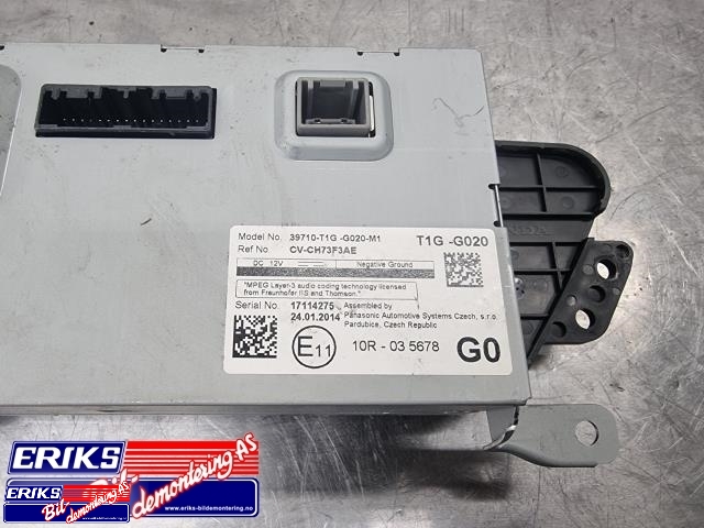 Bilstereo navigasjon skjerm til Honda CR-V 2012-2018 (Type IV)  (39710 T1G G020 M1|)