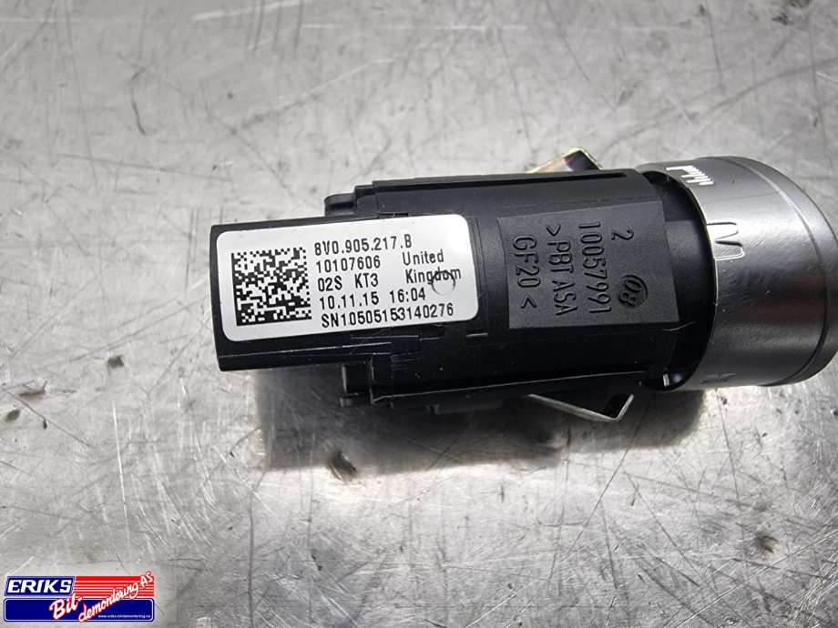 Bryter start/stopp til Audi A3 2012-2016 (Type III, Fase 1)  (8V0 905 217 B|)
