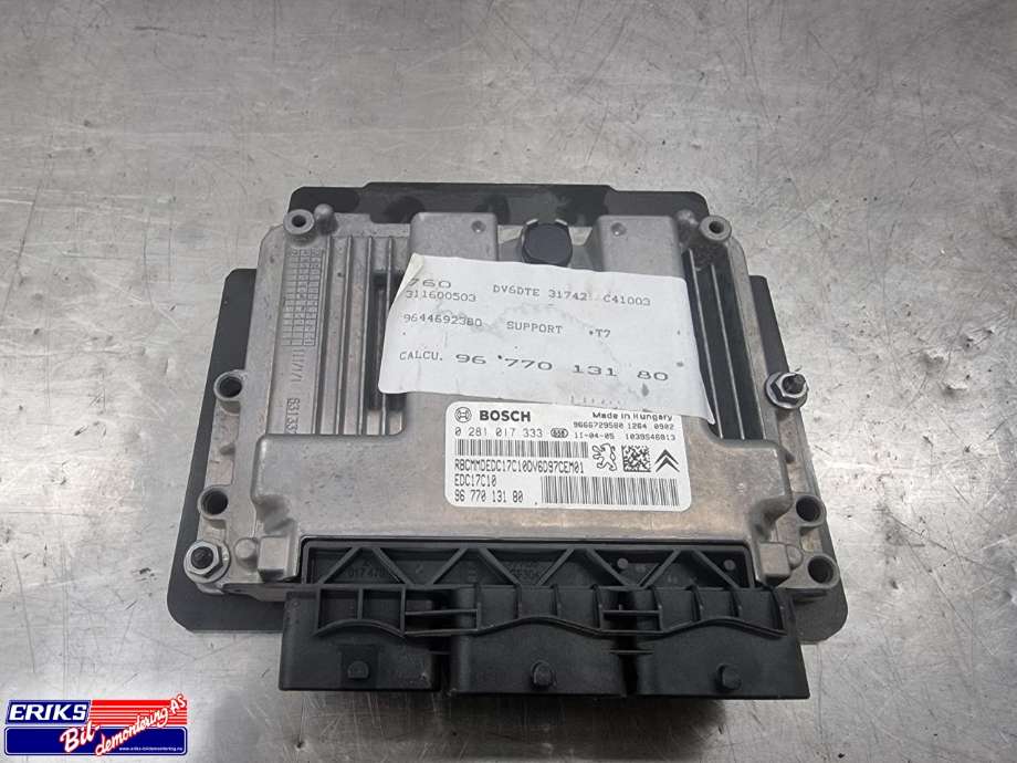 Styreenhet motor til Peugeot 308 2011-2013 (Type I, Fase 2) (BOSCH|96 770 131 80|)