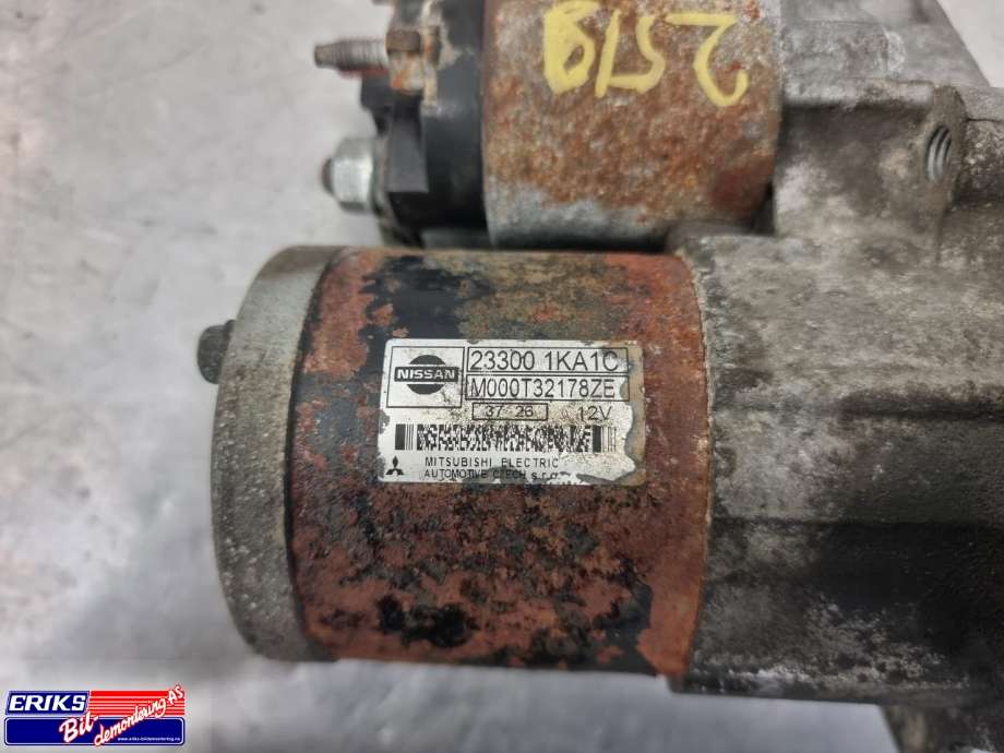 Starter til Nissan Qashqai 2010-2014 (Type I, Fase 2)  (23300 1KA1C|)
