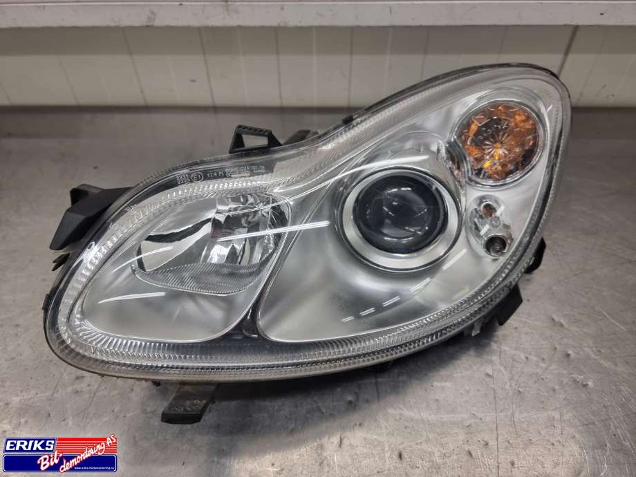 Frontlykt venstre halogen til Smart Fortwo, 2007-2014 (Type II) (W451) (W451) (A 451 820 01 59)