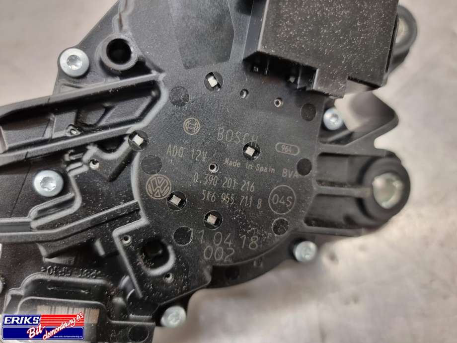 Viskermotor bakrute til VW Golf VI 2008-2012  (BOSCH|5K6 955 711 B|0 390 201 216|)
