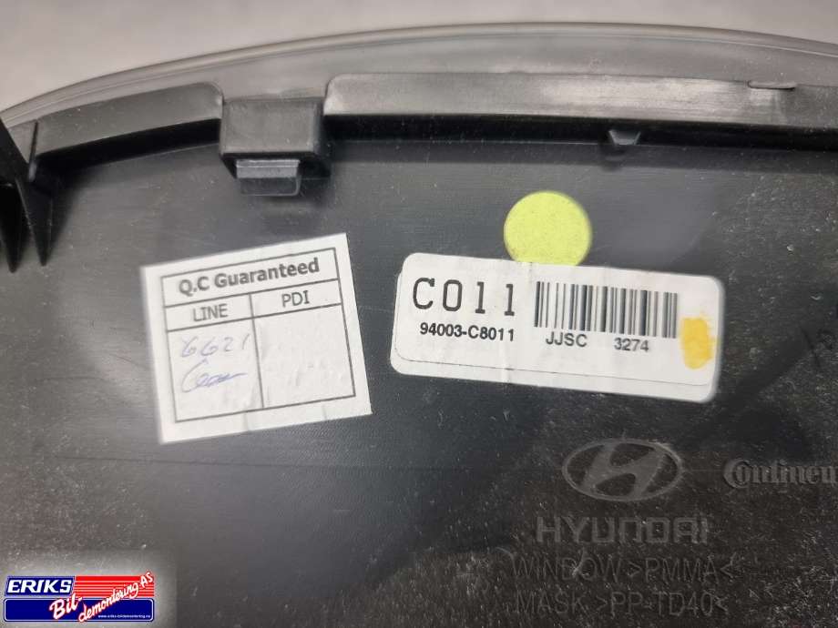 Instrumentpanel til Hyundai i20 2015-2020 (Type II)  (A2C93142901|)