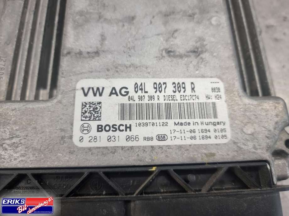 Styreenhet motor til Škoda Octavia 2017-2020 (Type III, Fase 2)  (BOSCH|04L 907 307 R|)