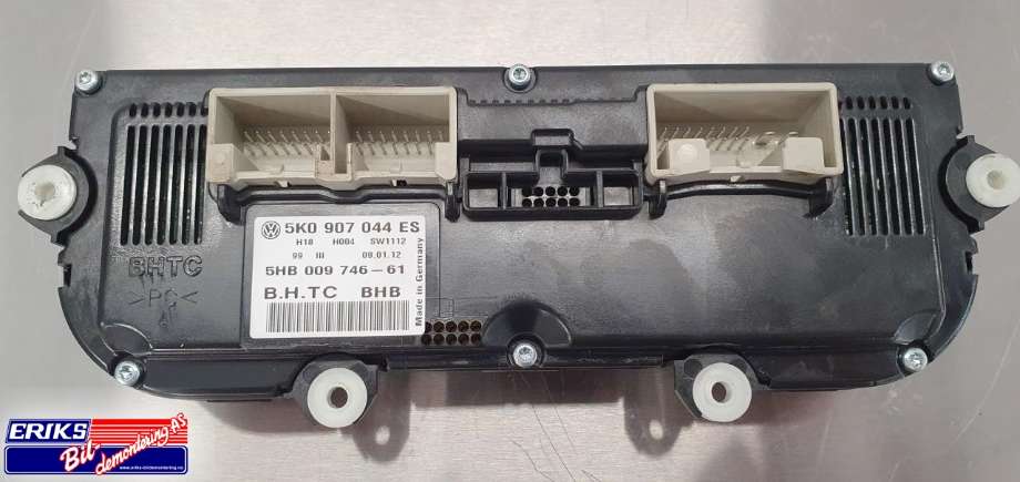 Varmeapparat betjening til VW Touran 2010-2015 (Type I, Fase 3)  (5K0 907 044 ES|5K0907044ES|)