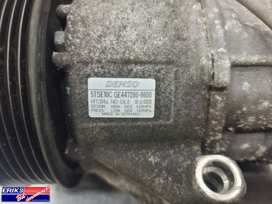 Aircondition kompressor til Toyota Auris 2013-2015 (Type II, Fase 1)  (DENSO|8831002840|GE447280-6600|)