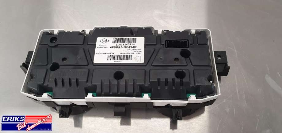 Instrumentpanel til Renault Captur 2013-2020 (Type I)  (248109243R|)