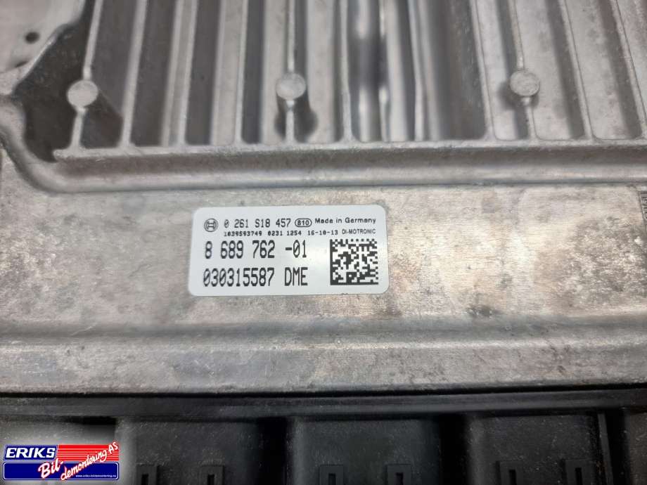Styreenhet motor til BMW 3-Serie 2012-2018 (F30/F31/F34) (F30/F31/F34) (BOSCH|8 689 762|8 689 762 - 01|)