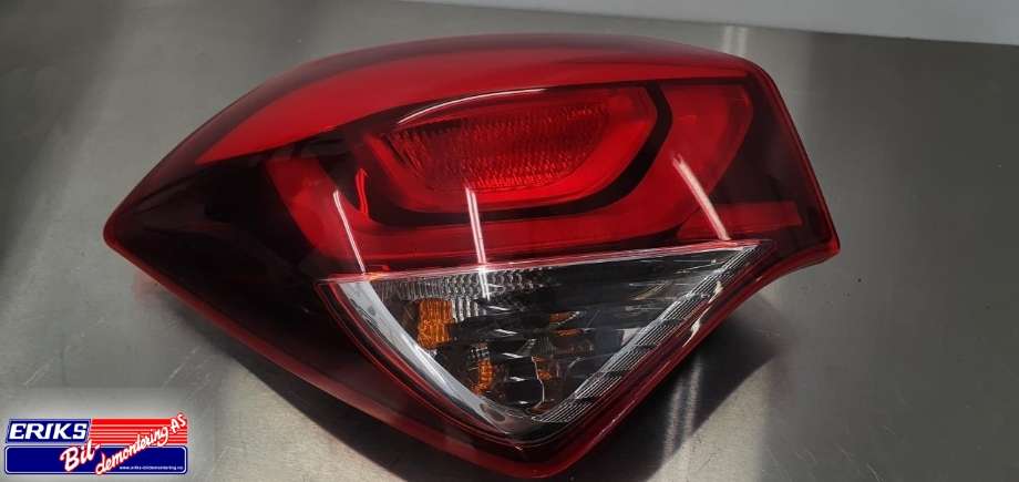 Baklykt venstre ytre til Hyundai i20, 2015-2020 (Type II)