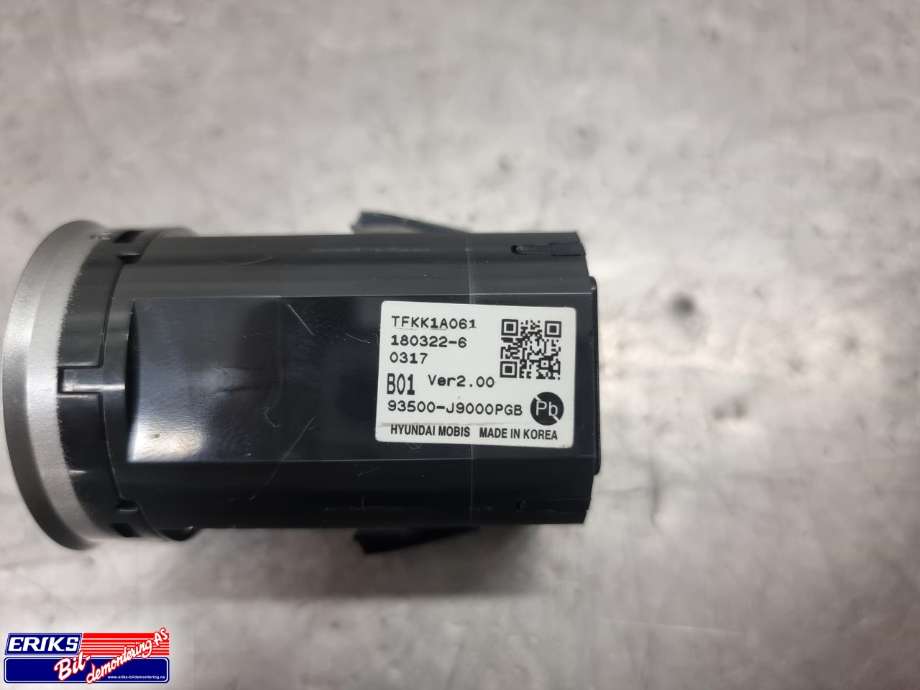Bryter start/stopp til Hyundai Kona 2017-2021 (Type I, Fase 1) (180322-6|)