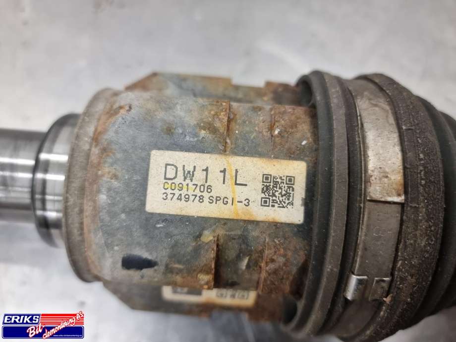 Drivaksel venstre foran, hybrid til Toyota Prius 2009-2016 (Type III) (COMBI) (COMBI) (374978|4342047030|)