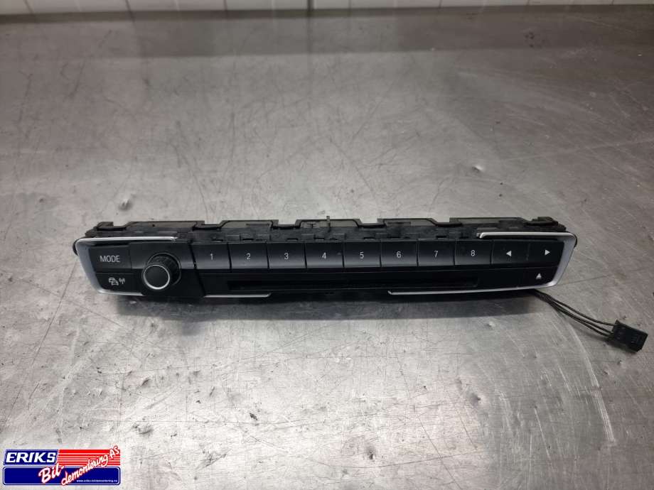 Bilstereo betjeningspanel til BMW 1-Serie 2011-2015 (Fase 1) (F20/F21) (F20/F21) (160413|)