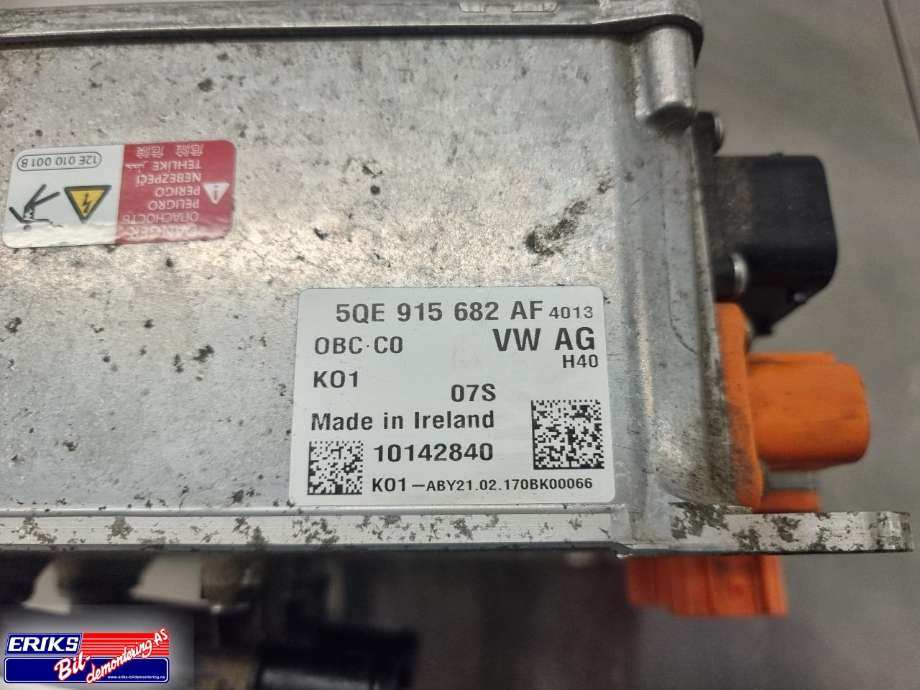 Batterilader (OBC - On Board Charger) til VW Passat 2015-2019 (Fase 1) (B8) (B8) (5QE 915 682 AF|)