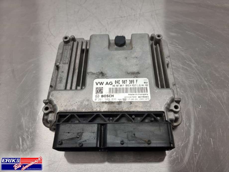 Styreenhet motor til VW Passat, 2015-2019 (Fase 1) (B8) (B8) (BOSCH|04E 907 309 F)
