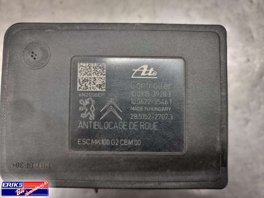 ABS sentral til Peugeot 208 2012-2019 (Type I)  (ATE|9807866380|)