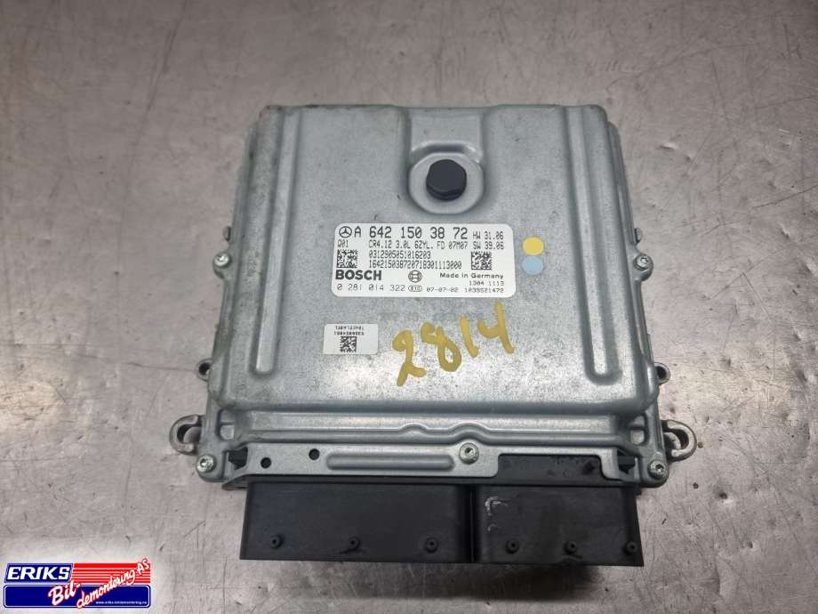 Styreenhet motor til Mercedes CLS 2004-2010 (C219) (C219) (BOSCH|0 281 014 322|A 642 150 38 72|)