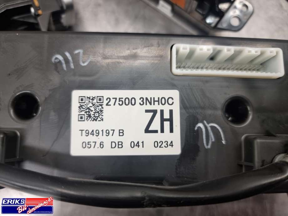 Varmeapparat betjening til Nissan Leaf 2011-2017 (Type I)  (27500 3NH0C|)