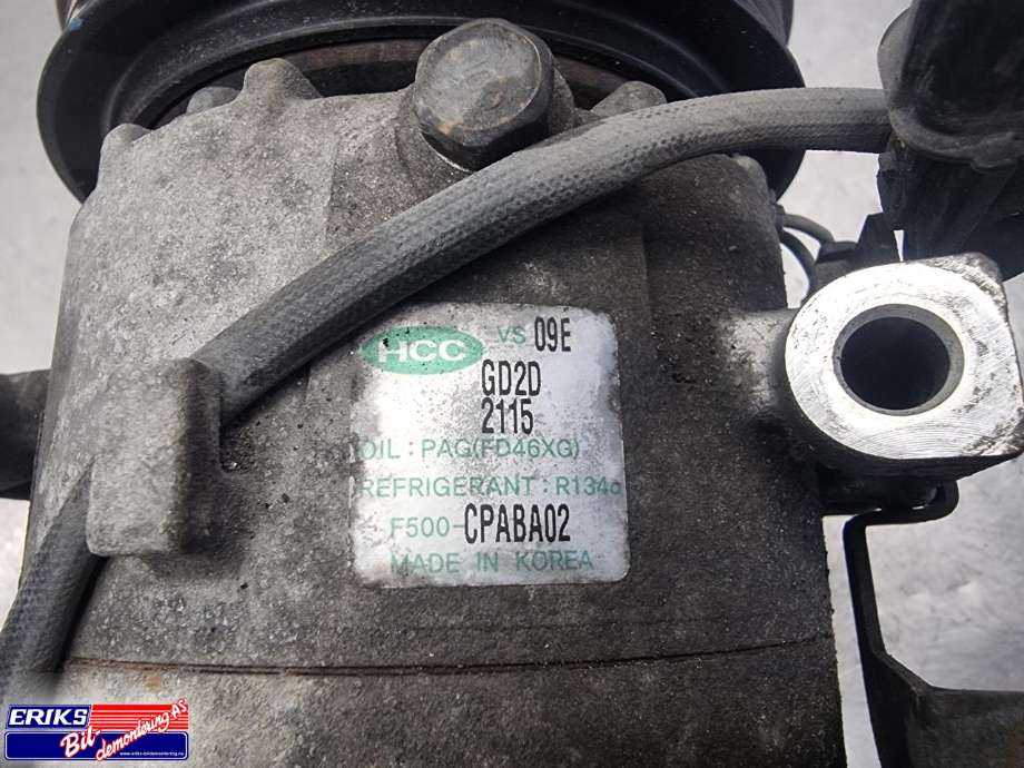 Aircondition kompressor til Kia Picanto 2011-2017 (Type II) (97701 1Y000|)