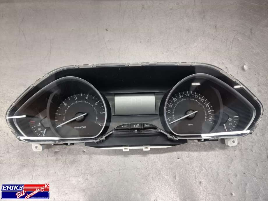 Instrumentpanel til Peugeot 208, 2012-2019 (Type I)  (982262118000)