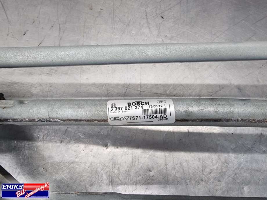 Viskermotor frontrute komplett m/overføring til Ford Mondeo 2011-2014 (Type IV, Fase 2)  (BOSCH|0 390 243 069|)