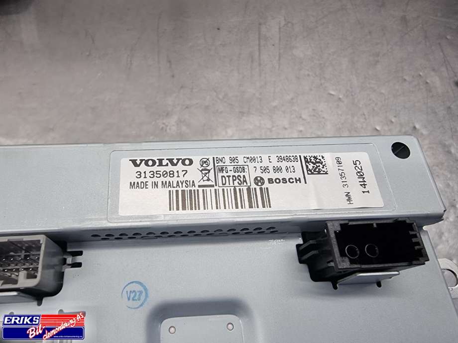 Bilstereo navigasjon skjerm til Volvo V40 2012-2019  (BOSCH|31350817|)