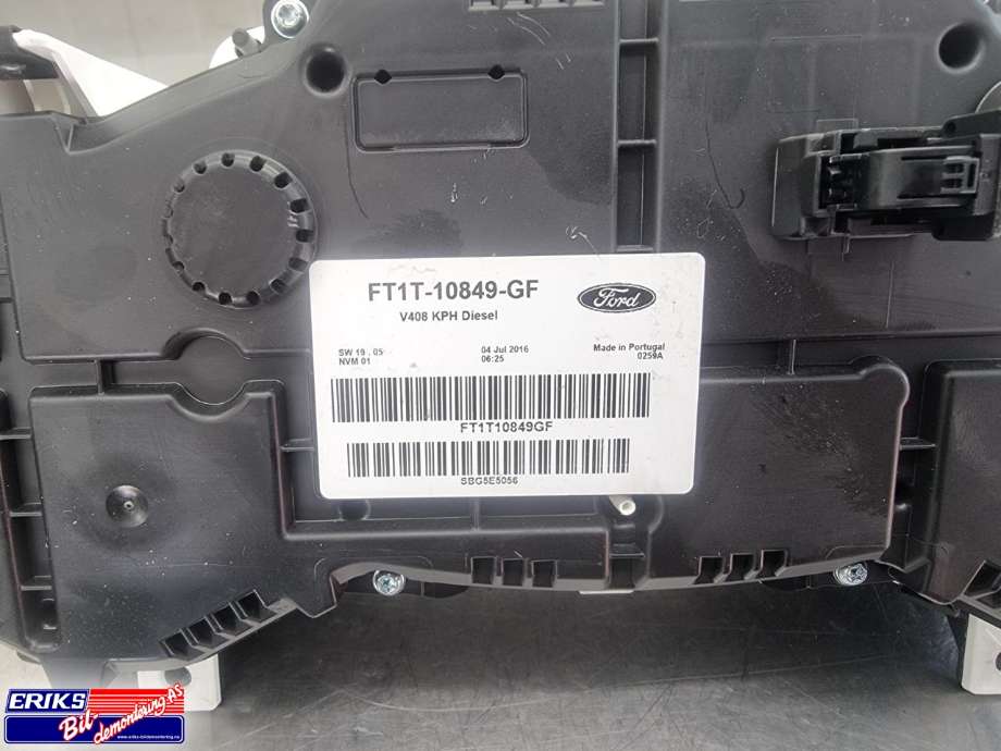 Instrumentpanel til Ford Transit Connect 2013-2018 Type II, Fase 1  (FT1T-10849-GF|)