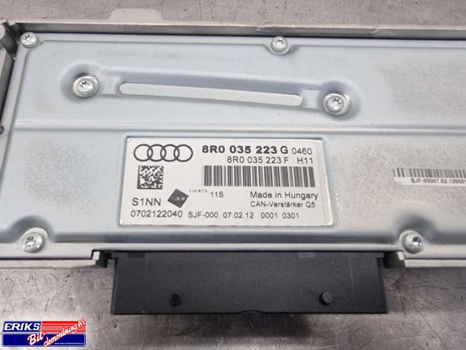 Bilstereo forsterker til Audi A5 2007-2016 (Type I) (8R0 035 223 G|)