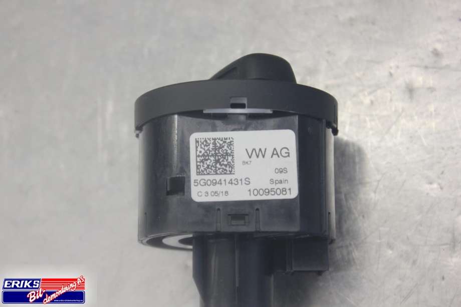 Bryter lys til VW Polo 2017-2021 (Type VI, Fase 1)  (5G0 941 431S|)