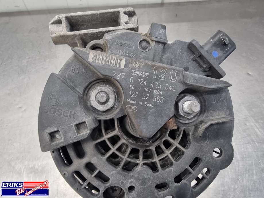Dynamo til Saab 9-3 2008-2011 (Type II, Fase 2)  (BOSCH|0 124 425 040|)