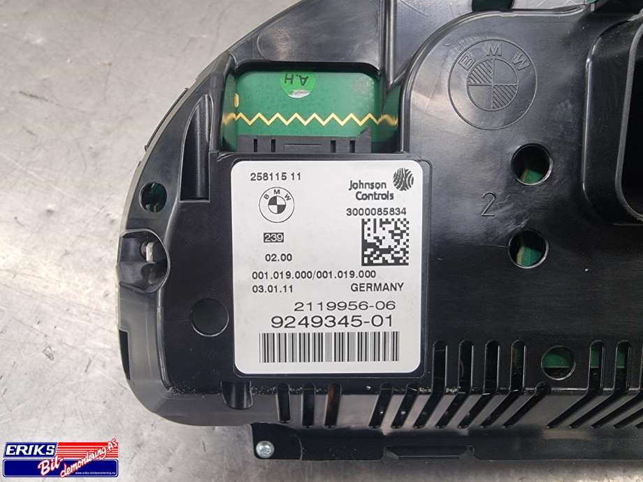 Instrumentpanel til BMW 5-Serie 2010-2017 (F10/F11) (F10/F11) (9249345|)