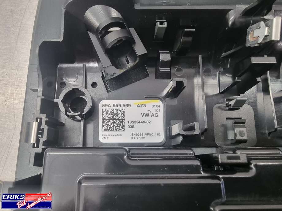 Taklyspanel til Audi Q4 e-tron 2021-->>  (89A 959 569|)