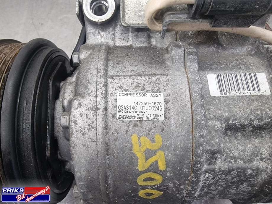 Aircondition kompressor til Mercedes A-Klasse 2012-2018 (W176) (W176) (DENSO|447250-1670|)