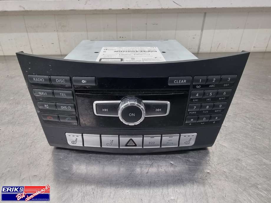Bilstereo navigasjon spiller til Mercedes E-Klasse, 2013-2016 (Fase 2) (W212) (W212) 