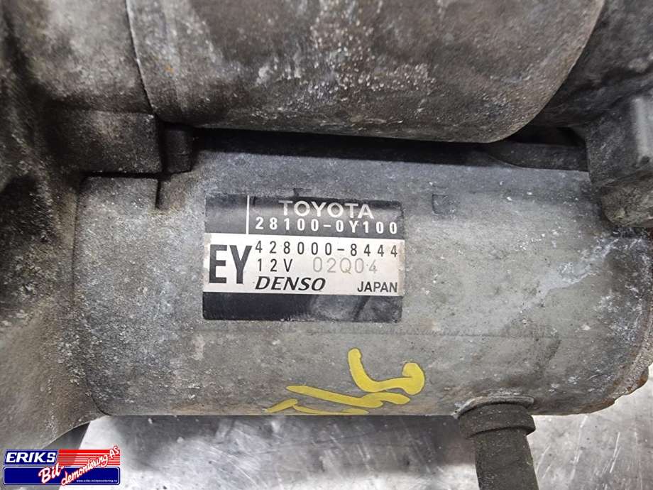 Starter til Toyota Auris 2013-2015 (Type II, Fase 1)  (DENSO|28100-0Y100|281000Y100|)