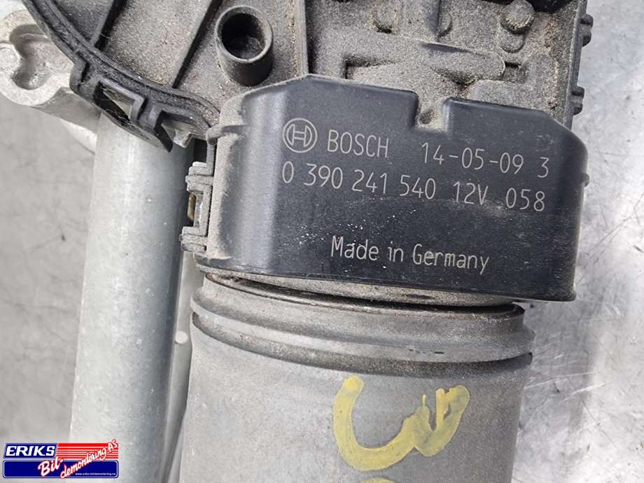 Viskermotor frontrute komplett m/overføring til Peugeot 2008 2013-2019 (Type I)  (BOSCH|0 390 241 540|)