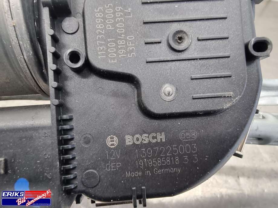 Viskermotor frontrute komplett m/overføring til Jaguar I-PACE 2018-->>  (BOSCH|J9D317500AC|1397225003|3397022024)