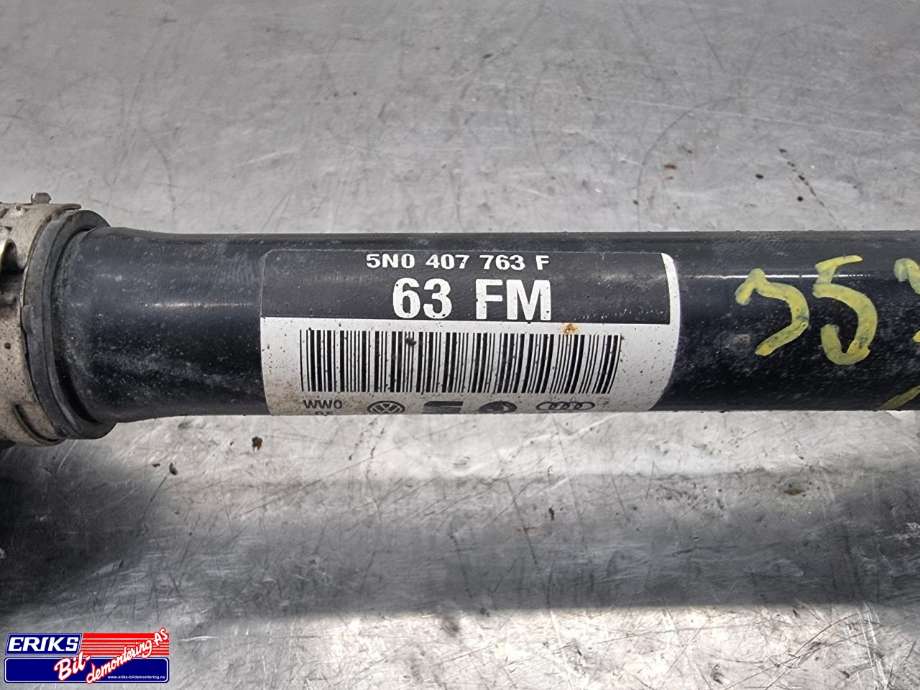 Drivaksel venstre foran, diesel/automat til VW Tiguan 2011-2016 (Type I, Fase 2)  (5N0 407 763 F|)