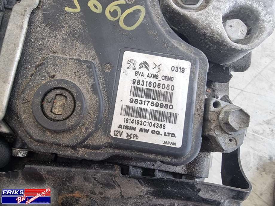 Girkasse automat til Citroën C5, Aircross 2019-->>  (98 317 599 80|)