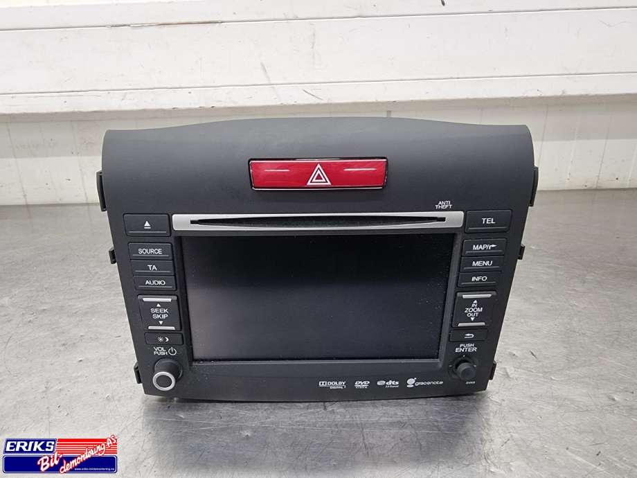 Bilstereo navigasjon til Honda CR-V, 2012-2018 (Type IV)  (39540-T1G-E020-M1)