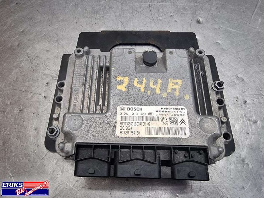 Styreenhet motor til Citroën Berlingo 2008-2015 (Type II, Fase 1) (BOSCH|9666975480|)