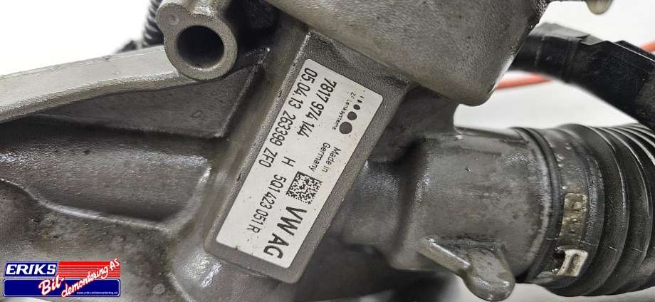 Tannstang elektrisk til Audi A3 2012-2016 (Type III, Fase 1) (5Q1 423 055 M|5Q1 423 055|)
