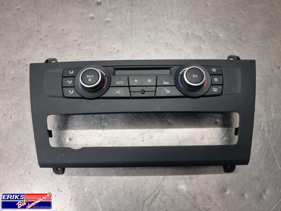 Varmeapparat betjening til BMW X3, 2010-2017 (F25) (F25) (64 11 9 312 722)