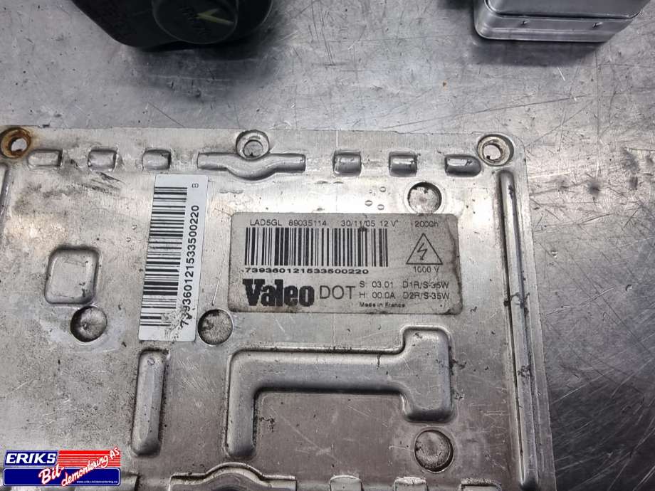 Styreenhet xenon/ballast til Citroën C4 2004-2011 (Type I)  (73010157F|)