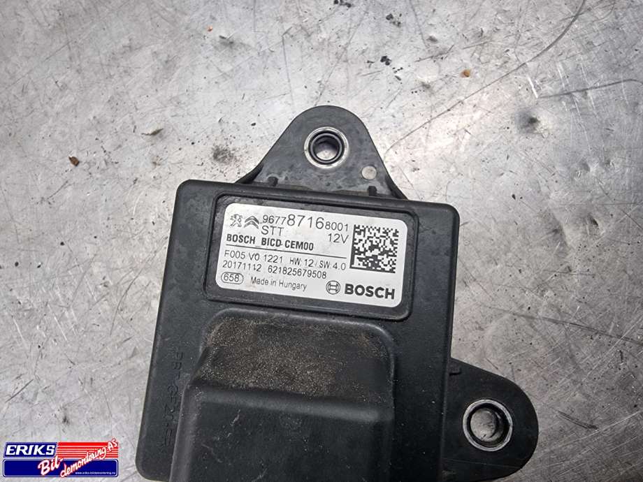 Rele gløde til Citroën Berlingo 2015-2019 (Type II, Fase 2)  (BOSCH|9677871680|)