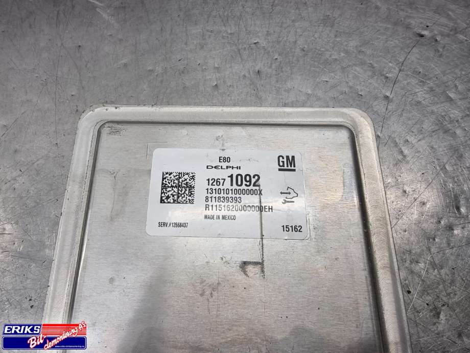 Styreenhet motor til Opel Corsa E 2015-2019  (12671092|)