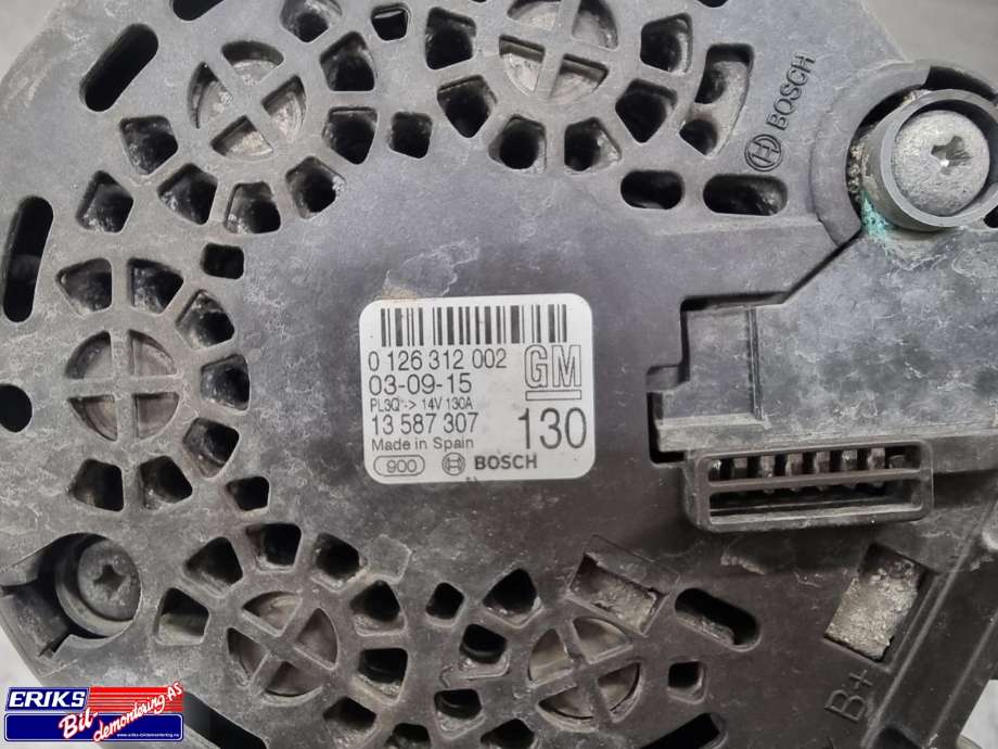 Dynamo til Opel Corsa E 2015-2019  (BOSCH|0126312002|)