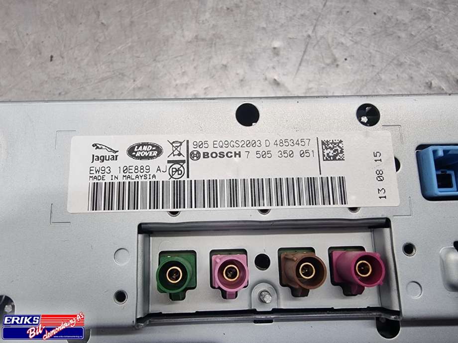 Bilstereo navigasjon skjerm til Jaguar XJ X351 2010-->>  (7505350051|)